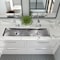 Nantucket Sinks Stainless Steel Double Trough Undermount Bathroom Sink with Overflow TRS48-OF - alternate 5